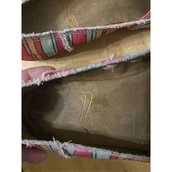 Aerosoles loafer flats size 11 canvas flats - Picture 6 of 9